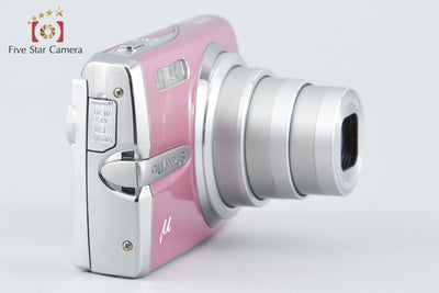 【中古】OLYMPUS オリンパス μ1020 ローズピンク コンパクトデジタルカメラ
