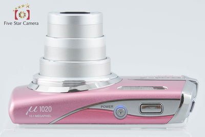 【中古】OLYMPUS オリンパス μ1020 ローズピンク コンパクトデジタルカメラ
