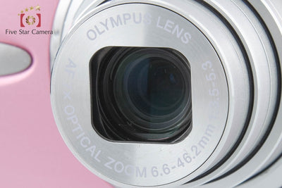【中古】OLYMPUS オリンパス μ1020 ローズピンク コンパクトデジタルカメラ