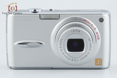 【中古】Panasonic パナソニック LUMIX DMC-FX01 シルキーシルバー コンパクトデジタルカメラ