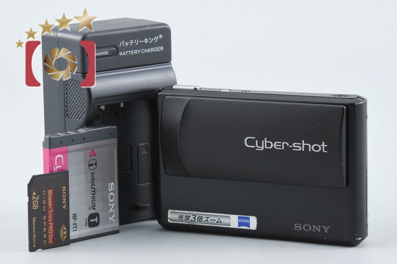 【中古】SONY ソニー Cyber-Shot DSC-T1 ブラック デジタルスチルカメラ