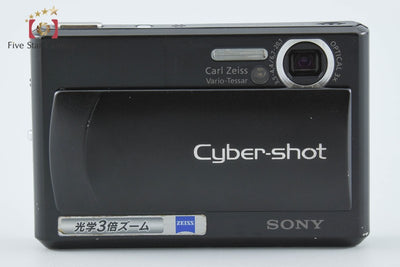 【中古】SONY ソニー Cyber-Shot DSC-T1 ブラック デジタルスチルカメラ