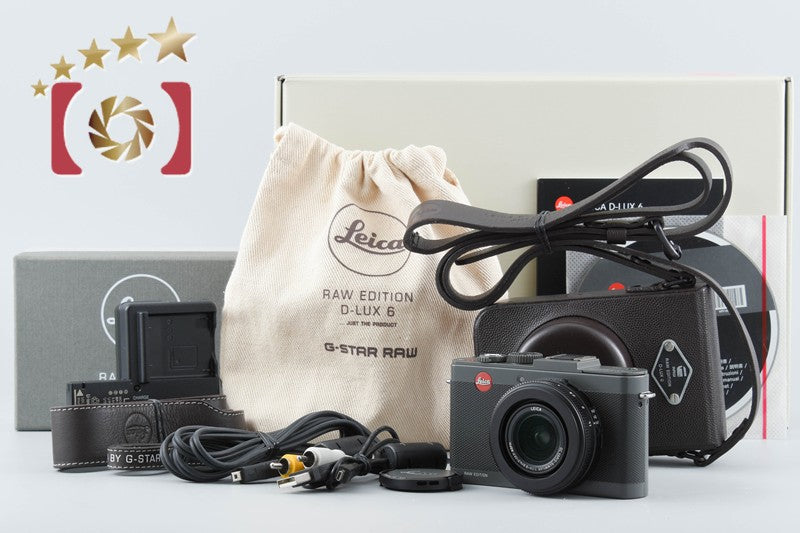 【中古】Leica ライカ D-LUX 6 G-STAR RAW Edition コンパクトデジタルカメラ 元箱付き