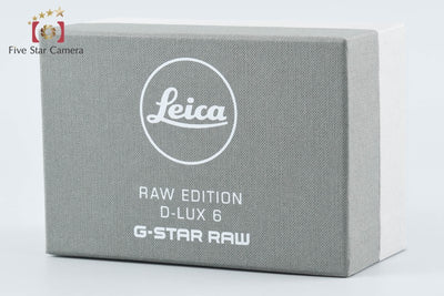 【中古】Leica ライカ D-LUX 6 G-STAR RAW Edition コンパクトデジタルカメラ 元箱付き