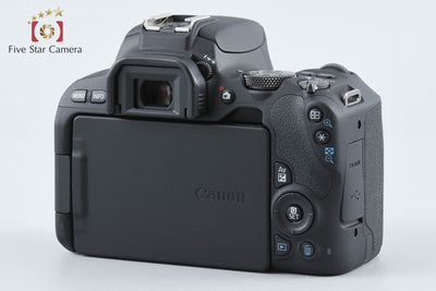 【中古】Canon キヤノン EOS Kiss X9 EF-S 18-55 IS STM レンズキット ブラック シャッター回数僅少 元箱付き