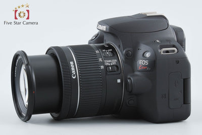 【中古】Canon キヤノン EOS Kiss X9 EF-S 18-55 IS STM レンズキット ブラック シャッター回数僅少 元箱付き