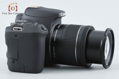 【中古】Canon キヤノン EOS Kiss X9 EF-S 18-55 IS STM レンズキット ブラック シャッター回数僅少 元箱付き