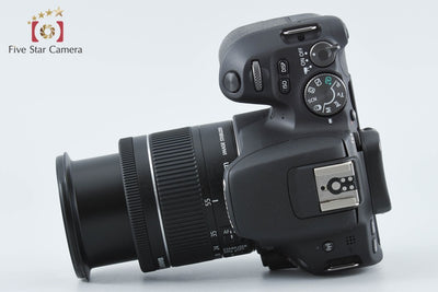 【中古】Canon キヤノン EOS Kiss X9 EF-S 18-55 IS STM レンズキット ブラック シャッター回数僅少 元箱付き