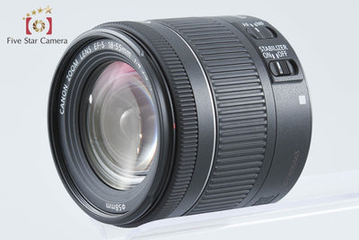 【中古】Canon キヤノン EOS Kiss X9 EF-S 18-55 IS STM レンズキット ブラック シャッター回数僅少 元箱付き