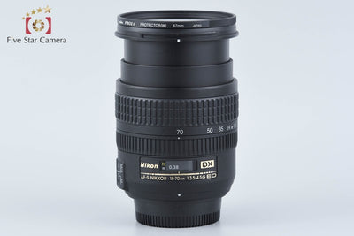 【中古】Nikon ニコン AF-S DX NIKKOR 18-70mm f/3.5-4.5 G ED