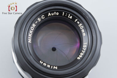 【中古】Nikon ニコン NIKKOR-S.C Auto 50mm f/1.4