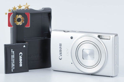 【中古】Canon キヤノン IXY 210 シルバー コンパクトデジタルカメラ