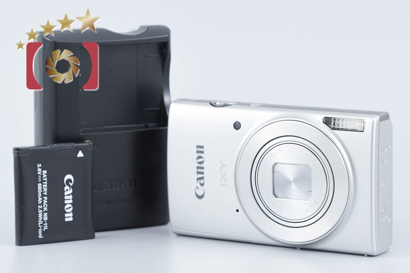 【中古】Canon キヤノン IXY 210 シルバー コンパクトデジタルカメラ