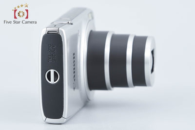【中古】Canon キヤノン IXY 210 シルバー コンパクトデジタルカメラ