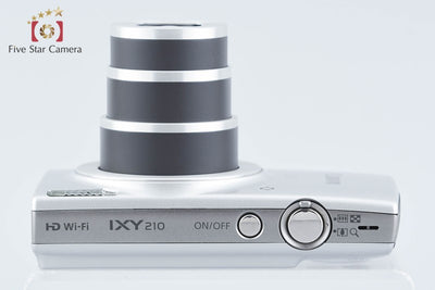 【中古】Canon キヤノン IXY 210 シルバー コンパクトデジタルカメラ