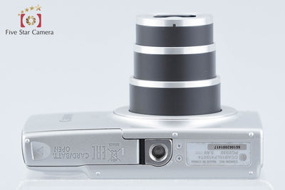 【中古】Canon キヤノン IXY 210 シルバー コンパクトデジタルカメラ