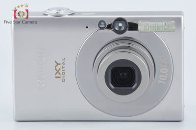 【中古】Canon キヤノン IXY DIGITAL 25 IS シルバー コンパクトデジタルカメラ