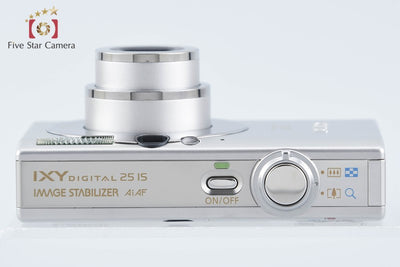 【中古】Canon キヤノン IXY DIGITAL 25 IS シルバー コンパクトデジタルカメラ