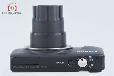 【中古】Canon キヤノン PowerShot SX600 HS ブラック コンパクトデジタルカメラ