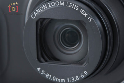 【中古】Canon キヤノン PowerShot SX600 HS ブラック コンパクトデジタルカメラ