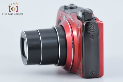 【中古】FUJIFILM 富士フイルム FinePix F550EXR レッド コンパクトデジタルカメラ 元箱付き