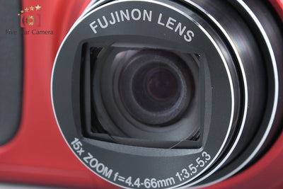 【中古】FUJIFILM 富士フイルム FinePix F550EXR レッド コンパクトデジタルカメラ 元箱付き