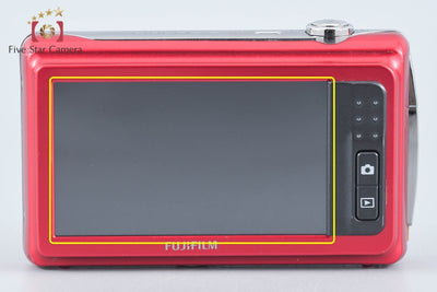 【中古】FUJIFILM 富士フイルム FinePix Z90 レッド コンパクトデジタルカメラ