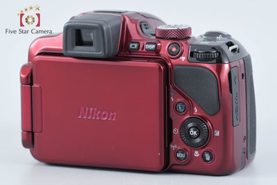 【中古】Nikon ニコン COOLPIX P600 レッド コンパクトデジタルカメラ