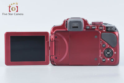 【中古】Nikon ニコン COOLPIX P600 レッド コンパクトデジタルカメラ