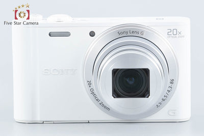 【中古】SONY ソニー Cyber-shot DSC-WX350 ホワイト コンパクトデジタルカメラ 多言語対応