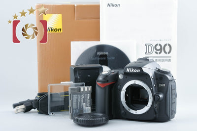 【中古】Nikon ニコン D90 デジタル一眼レフカメラ 元箱付き