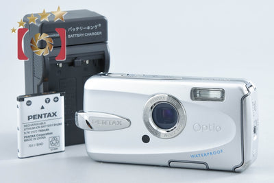 【中古】PENTAX ペンタックス Optio W30 シルバー 防水デジタルカメラ