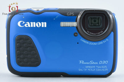 【中古】Canon キヤノン PowerShot D30 コンパクトデジタルカメラ