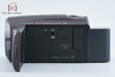 【中古】SONY ソニー ハンディカム HDR-CX670 ボルドーブラウン デジタルビデオカメラ 多言語対応
