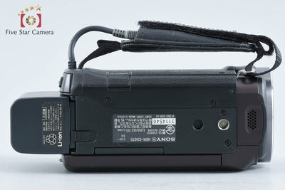 【中古】SONY ソニー ハンディカム HDR-CX670 ボルドーブラウン デジタルビデオカメラ 多言語対応