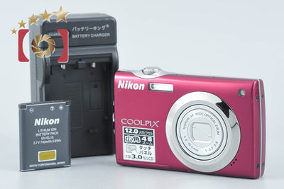 【中古】Nikon ニコン COOLPIX S4000 ルビーレッド コンパクトデジタルカメラ