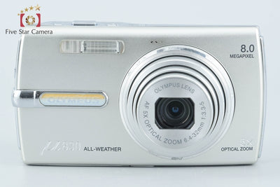 【中古】OLYMPUS オリンパス μ830 シャンパンシルバー コンパクトデジタルカメラ