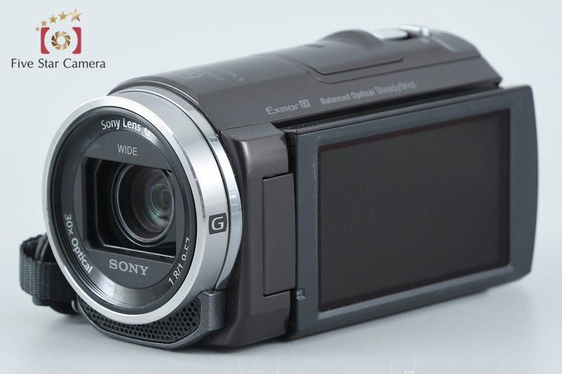 中古】SONY ソニー HANDYCAM HDR-CX535 ボルドーブラウン デジタル