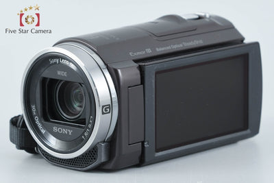 【中古】SONY ソニー HANDYCAM HDR-CX535 ボルドーブラウン デジタルビデオカメラ