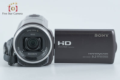 【中古】SONY ソニー HANDYCAM HDR-CX535 ボルドーブラウン デジタルビデオカメラ