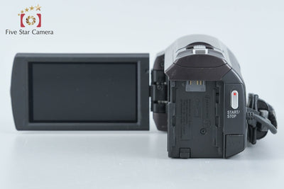 【中古】SONY ソニー HANDYCAM HDR-CX535 ボルドーブラウン デジタルビデオカメラ