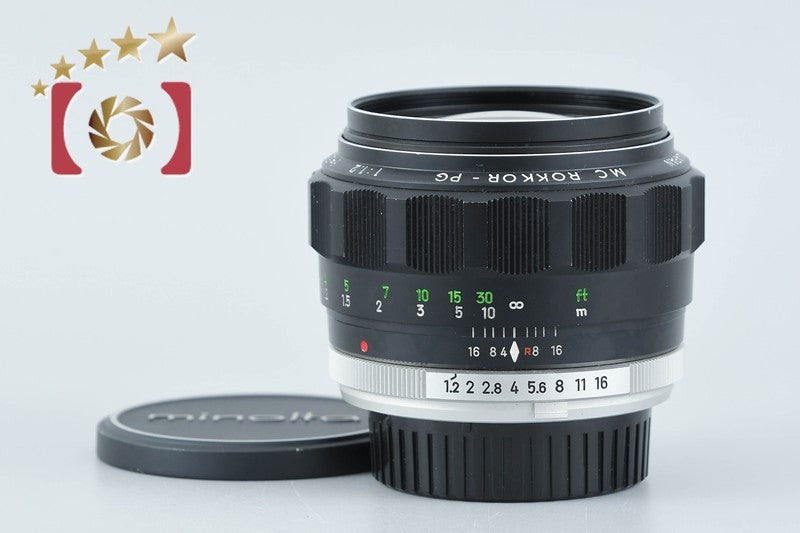 【中古】MINOLTA ミノルタ MC ROKKOR-PG 58mm f/1.2