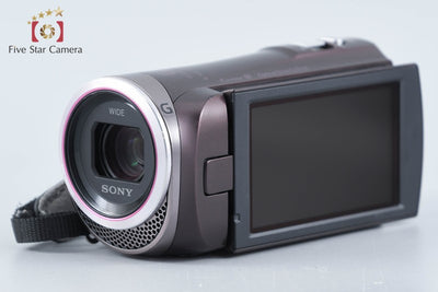 【中古】SONY ソニー ハンディカム HDR-CX420 ボルドーブラウン デジタルビデオカメラ