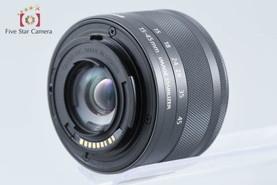 【中古】Canon キヤノン EOS Kiss M2 EF-M 15-45 IS STM レンズキット ブラック シャッター回数僅少