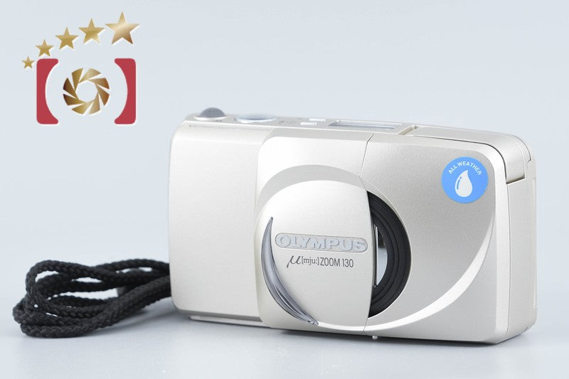 中古】OLYMPUS オリンパス μ[mju:] ZOOM 130 コンパクトフィルムカメラ