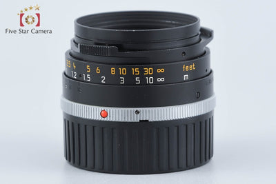 【中古】Leica ライカ SUMMILUX-M 35mm f/1.4 ブラック 11870 2026.9月 オーバーホール済み