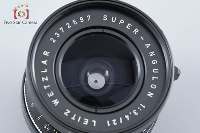 【中古】Leica ライカ SUPER-ANGULON 21mm f/3.4 2026.9月 オーバーホール済み