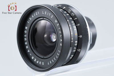 【中古】Leica ライカ SUPER-ANGULON 21mm f/3.4 2026.9月 オーバーホール済み