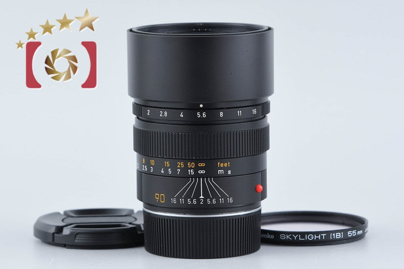 【中古】Leica ライカ SUMMICRON-M 90mm f/2 E55 第2世代 後期