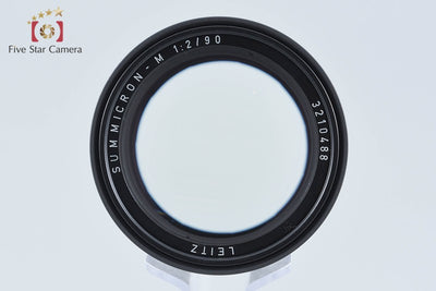 【中古】Leica ライカ SUMMICRON-M 90mm f/2 E55 第2世代 後期